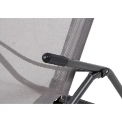 Liegestuhl klappbar taupe 60,5 x 94,5 x 140 cm