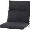 Liegestuhl-Auflage 'Comfort' anthrazit 48 x 96 x 6 cm