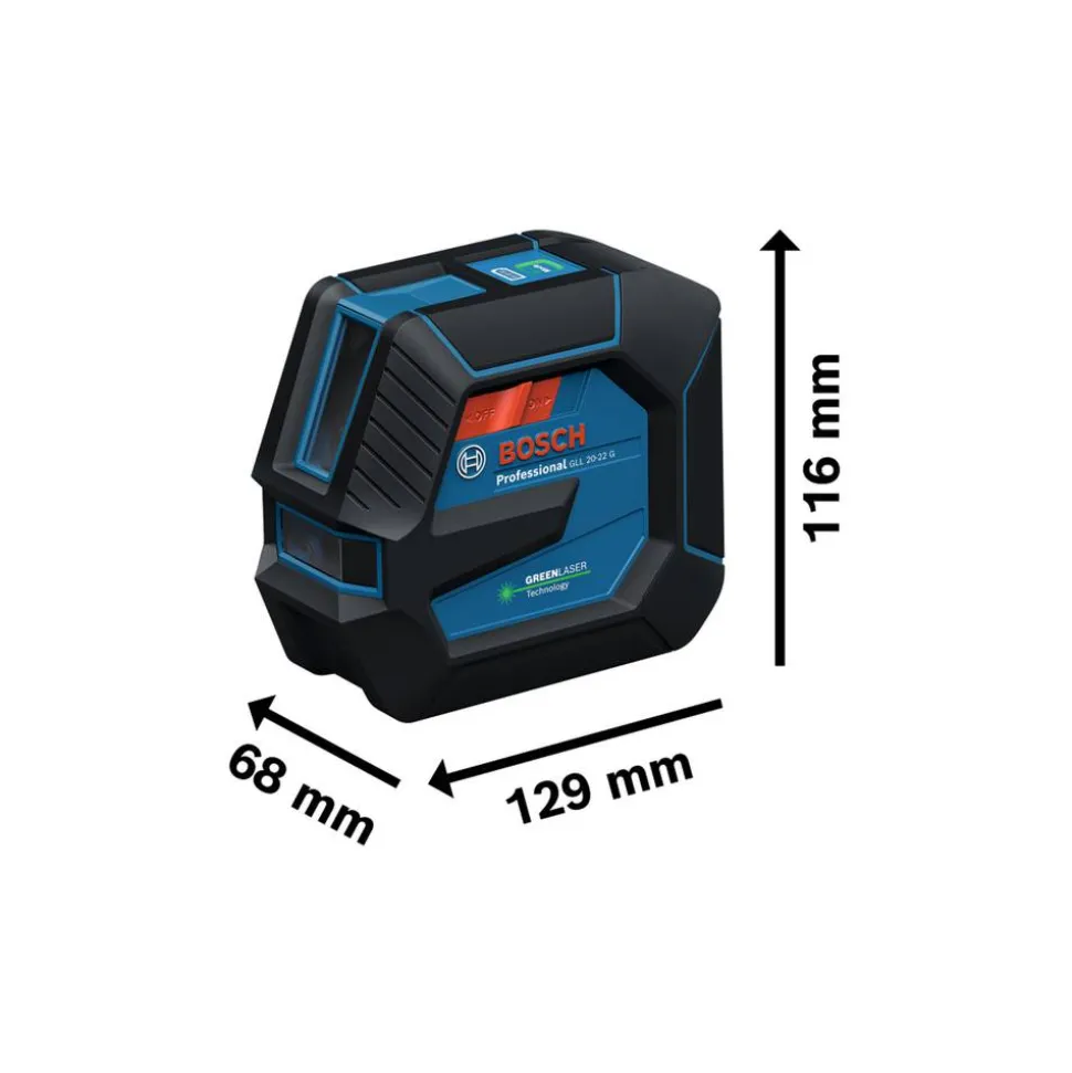 Linienlaser 'GLL 20-22 G' mit Tasche und Laserzieltafel