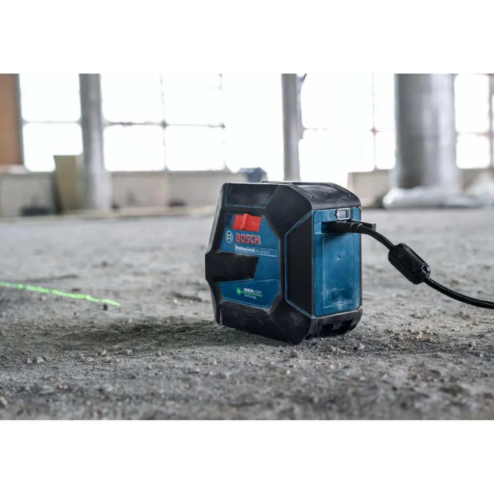 Linienlaser 'GLL 20-22G Professional' mit Akku, Tasche und Laserzieltafel