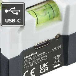 Linienlaser 'LaserCube green' mit Akku