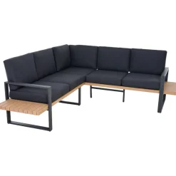 Loungemöbelset 'Bari' Aluminium anthrazit 2-teilig