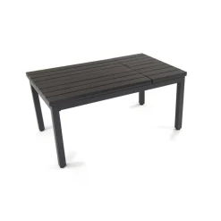 Loungemöbelset 'Braga' Aluminium grau 5-teilig