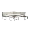 Loungemöbelset 'Lima' Aluminium beige 5-teilig