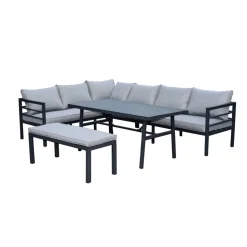 Loungemöbelset 'Maia' für 8 Personen Metall