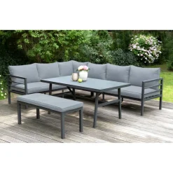 Loungemöbelset 'Maia' für 8 Personen Metall