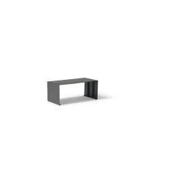 Loungemöbelset 'Molise' Aluminium dunkelgrau 5-teilig