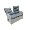Loungemöbelset 'Monte Carlo' Aluminium anthrazit 4-teilig