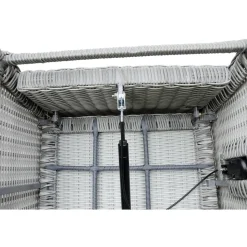 Loungemöbelset 'Monte Carlo' Aluminium anthrazit 4-teilig