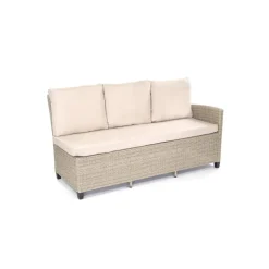 Loungemöbelset 'Prato' Stahl beige 6-teilig