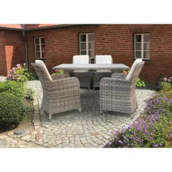 Loungemöbelset 'Ria' für 4 Personen Stahl