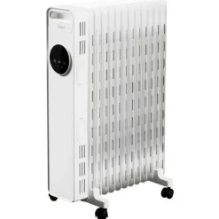 Ölradiator 'NY2513-22MR' weiß 13 Rippen 2500 W