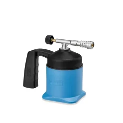 Lötlampe 'LM 1000' blau/schwarz 650 °C, inkl. 5 Kartuschen