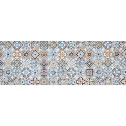 Läufer 'Mara' blau/grau 70 x 200 cm