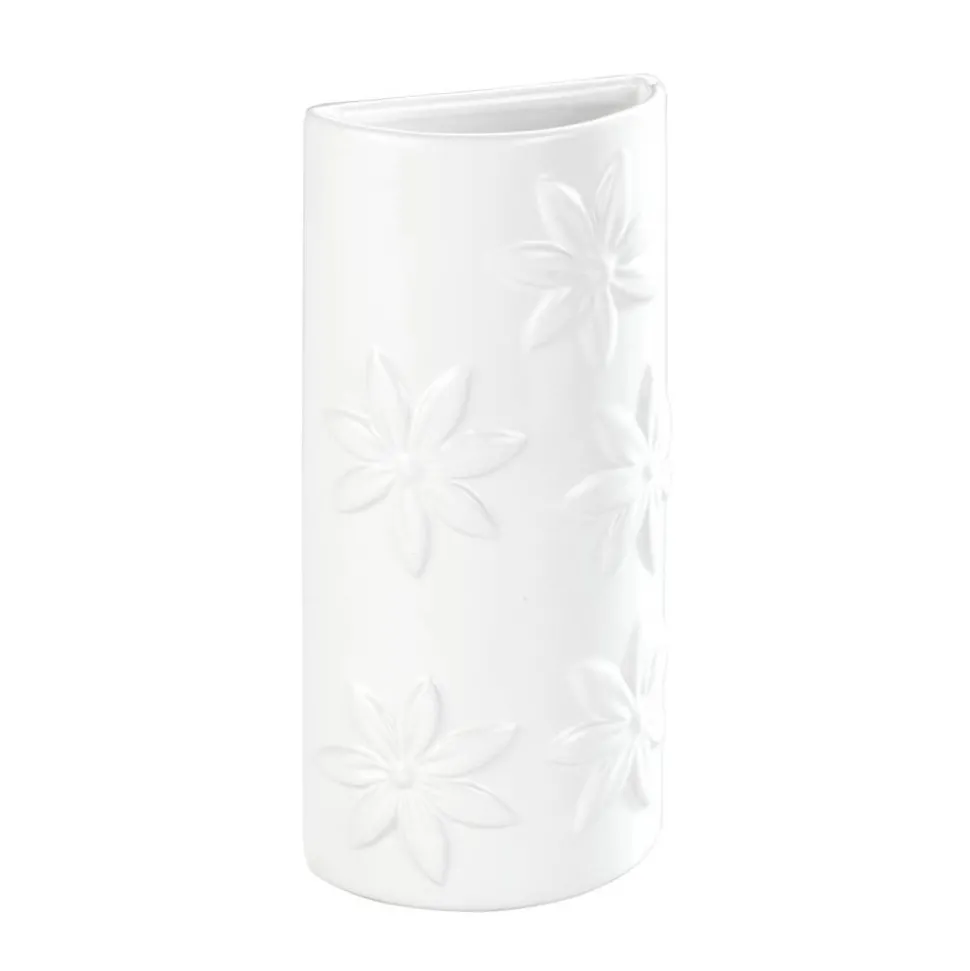 Luftbefeuchter Keramik Blumenmotiv 9 x 19,5 x 4 cm