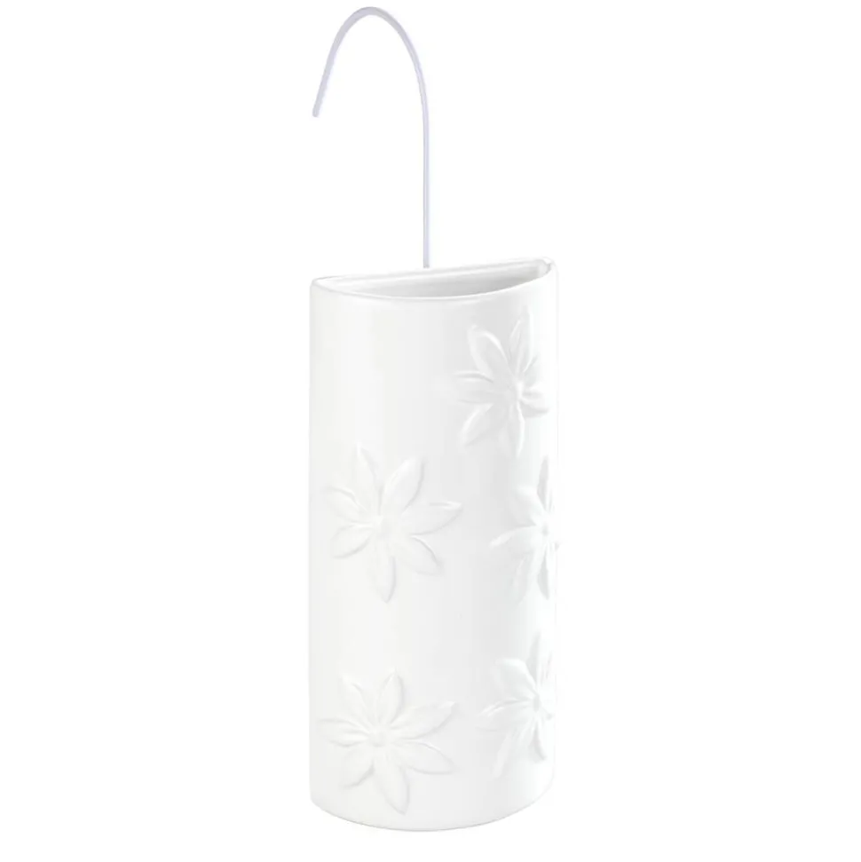 Luftbefeuchter Keramik Blumenmotiv 9 x 19,5 x 4 cm