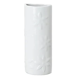 Luftbefeuchter Keramik Blumenmotiv 9 x 19,5 x 4 cm