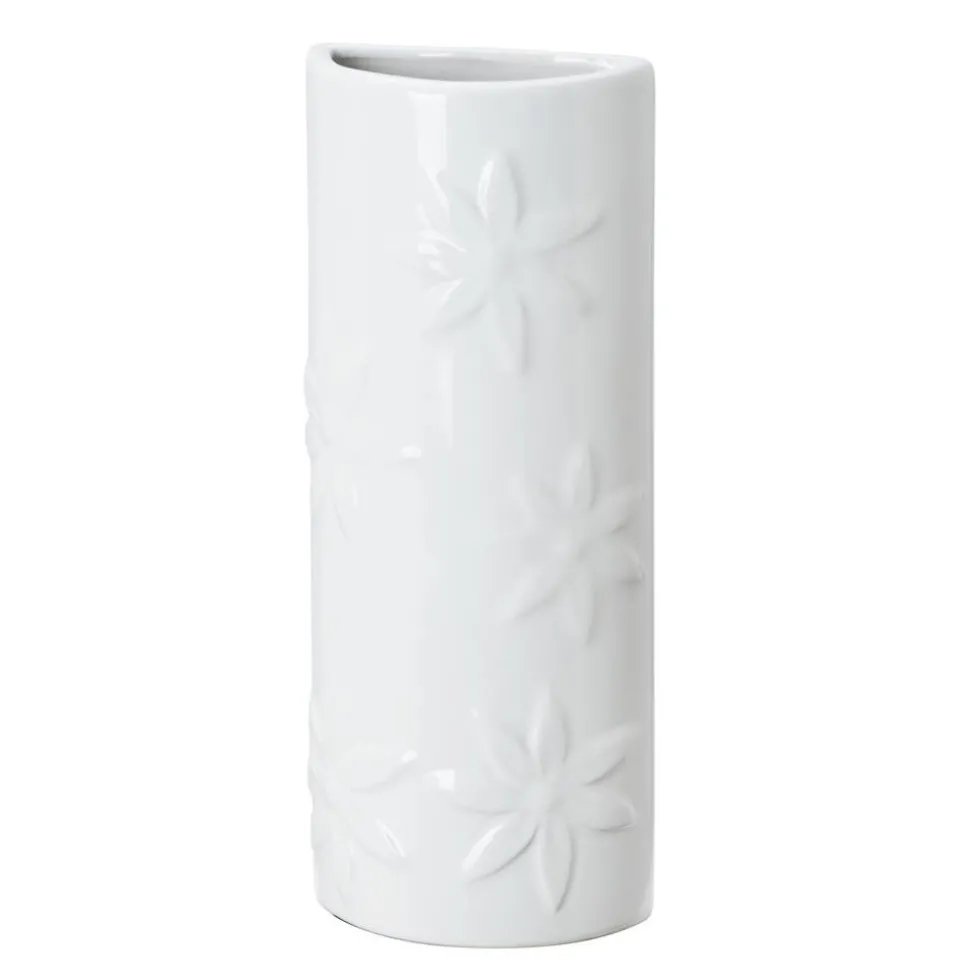 Luftbefeuchter Keramik Blumenmotiv 9 x 19,5 x 4 cm