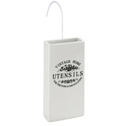 Luftbefeuchter Keramik Vintagemotiv 9 x 19,5 x 4 cm