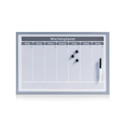 Magnettafel alugrau 59 x 39,5 cm