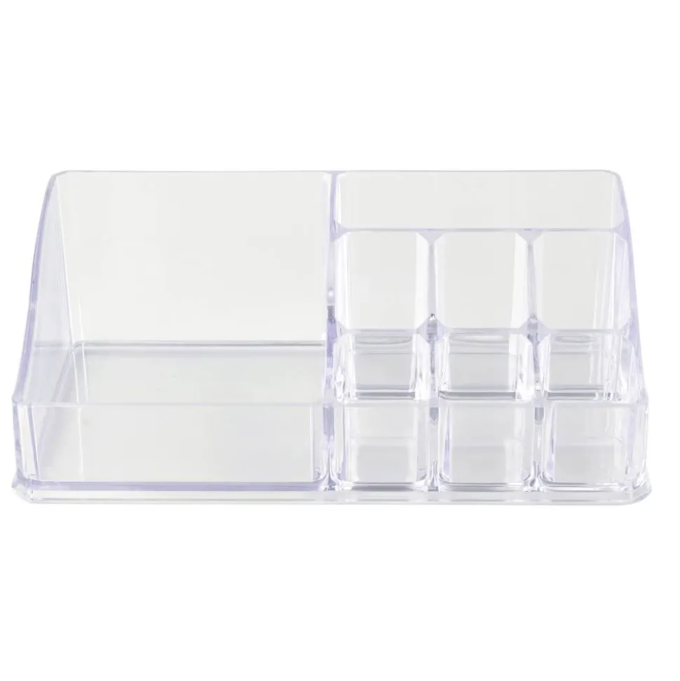 Make-Up-Organizer transparent 17,5 x 6 x 9,5 cm
