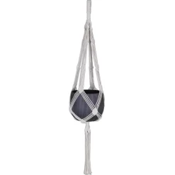 Makramee-Hängeampel Baumwolle für Töpfe von Ø 17 - 20 x 17 cm