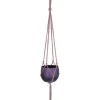 Makramee-Hängeampel Jute für Töpfe von Ø 17 - 20 x 17 cm