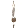 Makramee-Hängeampel Jute für Töpfe von Ø 15 - 17 x 15 cm