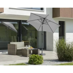 Marktschirm 'Bilbao' knickbar Ø 220 cm