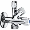 Maschinen-Eckventil verchromt 1/2"
