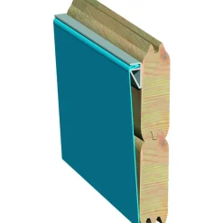 Massivholzpool-Set 'Modell 2 D' Ø 420 x 124 cm mit Sonnendeck und Einhängeleiter