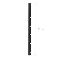 Mast schwarz 77 cm