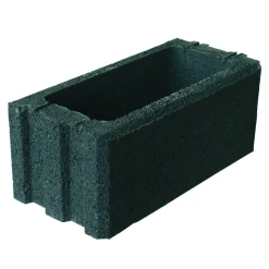 Mauerstein 'Planomur' Beton anthrazit 50 x 25 x 20 cm