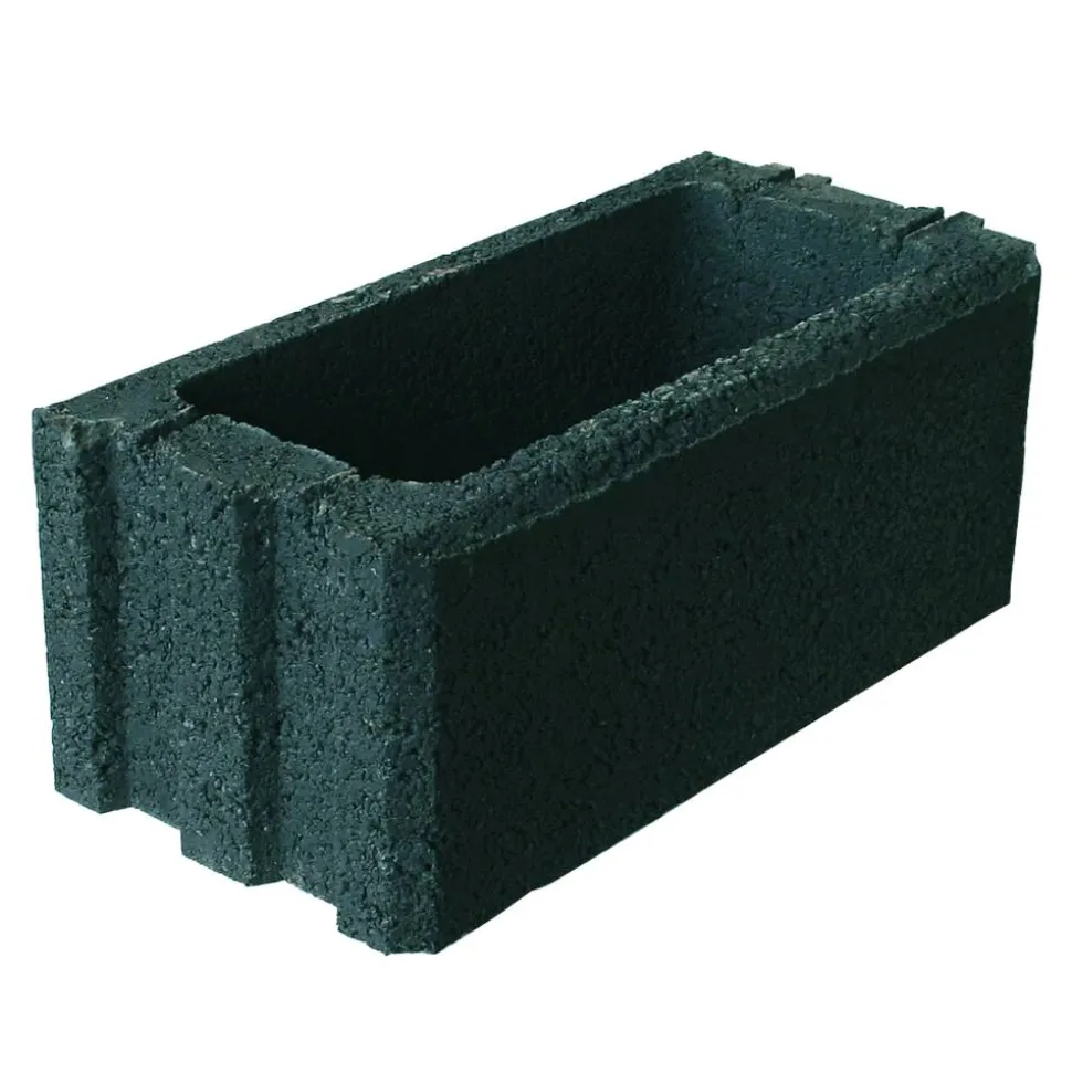 Mauerstein 'Planomur' Beton anthrazit 50 x 25 x 20 cm