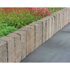 Mauerstein 'T-Wall Aged' Beton muschelkalkfarben 30 x 10 x 10 cm