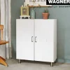 Möbelbein 'Design ST 0380' Stahl edelstahlfarben Ø 38 x 150 - 168 mm