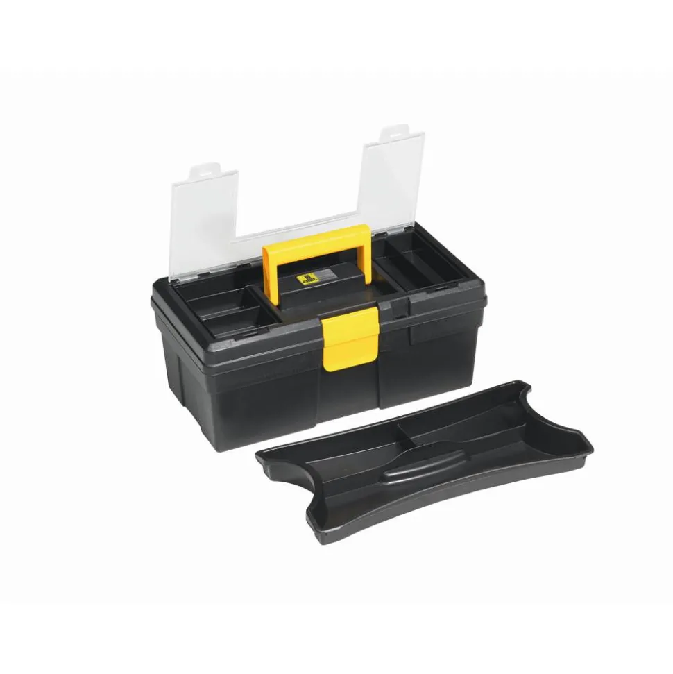 McPlus Werkzeugkoffer 'Promo 12.5' schwarz/gelb 31 x 17 x 13 cm