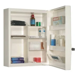 Medizinschrank weiß Hochglanz 35 x 45 x 15 cm