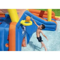 Mega-Wasserpark 'H2OGO! Speedway' bunt 551 x 502 x 265 cm