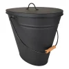 Mehrzweckeimer schwarz matt 18,5 l mit Deckel