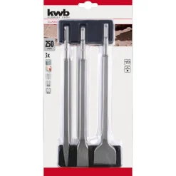 Meißel-Set SDS-Plus 250 mm 3-teilig
