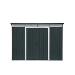 Metallgerätehaus 'Skylight' anthrazit/weiß 263,5 x 184,3 x 201,8 cm