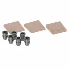 Metallringkeile- & Holzkeile-Set 9-teilig