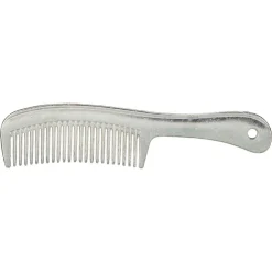 Mähnenkamm mit Stiel Aluminium 20 cm