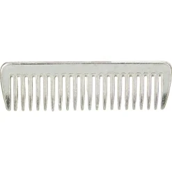 Mähnenreißkamm Aluminium silbern