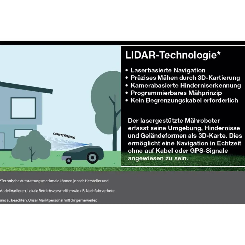 Mähroboter 'Dreame A1 Pro' bis 2000 m²