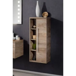 Midischrank 'Stanford ' braun furniert 42 x 106 x 32 cm