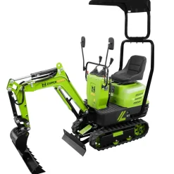 Mini-Bagger-Set 'ZI-MBG600S7' 6,8 kW
