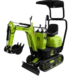 Mini-Bagger-Set 'ZI-MBG600S7' 6,8 kW