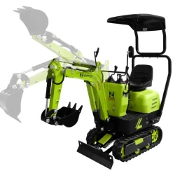 Mini-Bagger-Set 'ZI-MBG600S7' 6,8 kW